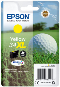 Epson jaune DURABrite Ultra Ink 34 XL T 3474 285791-20