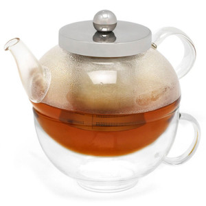 Bredemeijer Tee-for-one Modena 0,5l verre+ filtre inox 165005 656091-20