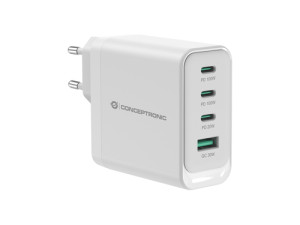 Conceptronic ALTHEA22W100 4-Port 100W GaN USB PD Charger 134936-20