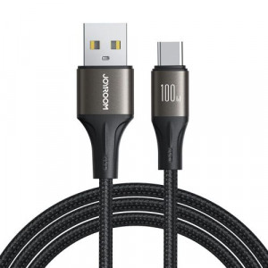 Joyroom Light-Speed Series Cable USB Type-C, 100W, 1.2m, Black (S-A25) DO198438-20