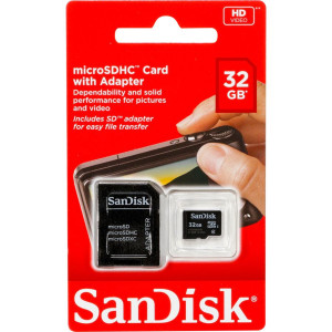 SanDisk Imaging microSDHC 32GB SDSDQB-032G-B35 722997-20