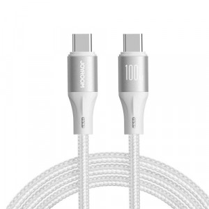 Joyroom Light-Speed Series Cable USB Type-C, 100W, 1.2m, White (S-A25) DO22281-20