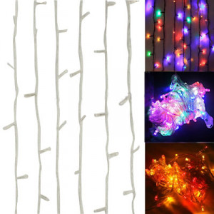 Lumière de décoration de cordes de 100 LED 10m pour fête de noel 110V avec 8 modes d'affichage (RGB) SL320A2-20