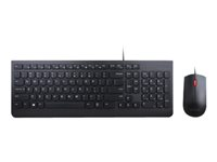 Lenovo Essential Wired Combo Keyboard and mouse set USB Dutch for ThinkCentre M80s Gen 3, M80t Gen 3, M90a Gen 3, M90a Pro Gen 3, M90t Gen 3, V15 IML XE2362084N231-20