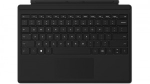 Microsoft Surface Pro Type Cover with Fingerprint ID Keyboard with trackpad, accelerometer backlit Spanish black commercial for Surface Pro (Mid 2017), Pro 3, Pro 4 XI2356906N1722-20