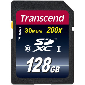 Transcend SDXC 128GB Class 10 643216-20
