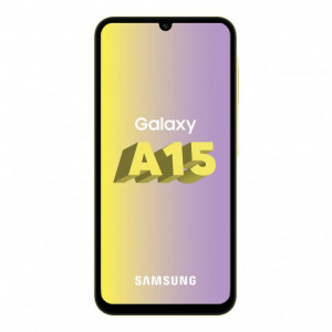 Samsung A155F/DSN Galaxy A15 (6.5'' 128 Go, 4 Go RAM Produit Etranger Garanti 2 ans) Jaune 0A155-4/128_YEL-20