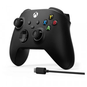 Microsoft XBOX Series X/S Wireless Controller Gamepad with Type-C cable (2.5m) Black EU DI4050636-20