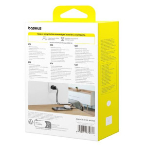 Baseus Travel Charger Palm Series, C+U, PD 3.0, QC 3.0, 20W, Black EU (P10111608113-00) DA62323-20