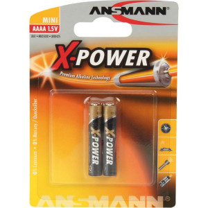 1x2 Ansmann Alcaline AAAA X-Power 1510-0005 702702-20