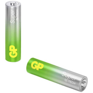GP Battery (LR03) AAA Alkaline Super (2 batteries / shrink) 1.5V DP03569-20