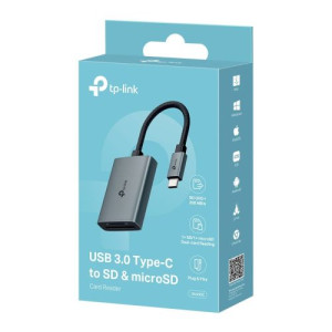 TP-Link Adapter UA440C Type-C to SD & Micro SD Card Reader, Black EU DP1600538-20