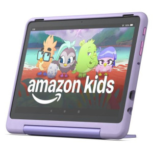 Amazon Fire HD 10 Kids PRO Tablet (2023) 10.1'', 3GB ROM 32GB RAM, Happy Day Purple EU DM8900466-20