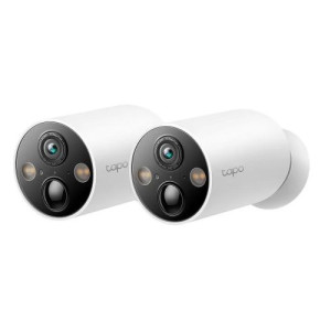TP-Link Camera Tapo C425 Wireless Outdoor Security, (2pcs), 2K QHD 4MP, AI, Night Vision, IP66, White EU DP9600699-20