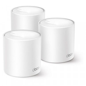 TP-LINK Router Deco X1500 (3pcs) AC1900 Wireless 802.11ax/1500Mbps LAN/WAN White EU DP8900750-20