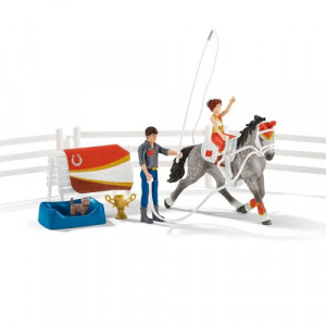 Schleich Club hippique 42443 Set d'équitation voltige de Mia 488259-20