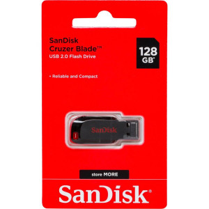 SanDisk Cruzer Blade 128GB SDCZ50-128G-B35 723466-20