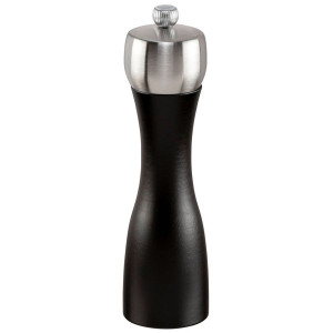 Peugeot FIDJI Moulin à sel hêtre, noir mat, 20cm 537784-20