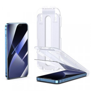 Joyroom iPhone 14 Easy Fit Full Screen Tempred Glass 9H with Mounting Rack Transparent (JR-DH09) DO338898-20