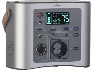 Revolt HSG-650 Batterie nomade 90 Ah 230 V / 12 V / USB QC 3.0 300 W BATRVT0002-20