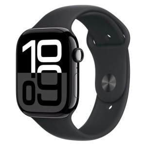 Apple Watch Series 10 GPS 42mm Jet Black Alu Case, Black Sport Band S/M EU MWWE3 DP34000265-20