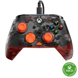 Turtle Beach Rematch Core Wire XB Ghost Camo Black & Orange 174472-20