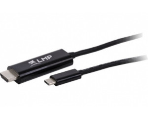 LMP Câble USB-C vers HDMI 2.0 4K à 60Hz 1,8 m noir CABLMP0001-20