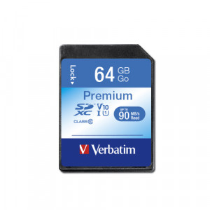 Verbatim SDXC carte 64GB Class 10 754012-20