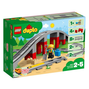 LEGO Duplo 10872 Les Rails et le Pont du train 364464-20