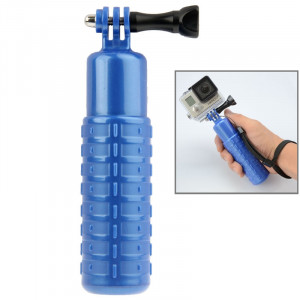 Bobber Floating Hand Grip Support de poche avec bracelet + Vis pour GoPro Hero 4 / 3+ / 3/2 (Bleu) SB01102-20