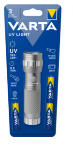 Varta lampe de poche UV avec 3 batteries AAA 15638101421 640558-20