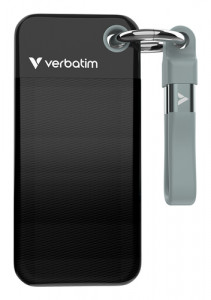 Verbatim Pocket SSD USB 3.2 1TB noir/gris 32190 114034-20