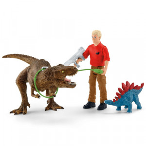 Schleich Dinosaures 41465 Attaque Tyrannosaurus Rex 533269-20