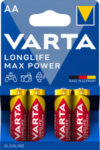 1x4 Varta Longlife Max Power Mignon AA LR 6 486794-20