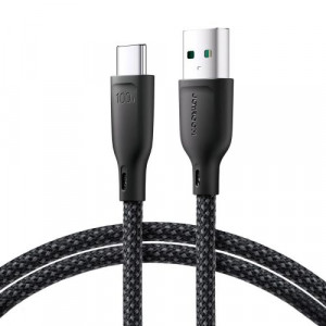 Joyroom USB Type-C Multi-Color Series Fast Charging and Data Cable, 100W, 1m, Black (S-A34) DO173864-20