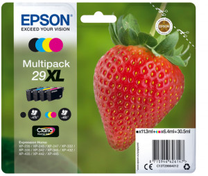Epson Claria Home Multipack 29XL BK/C/M/Y T 2996 268109-20
