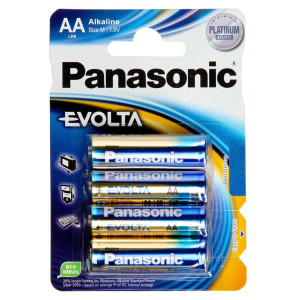 1x4 Panasonic Evolta LR 6 Mignon AA 511280-20