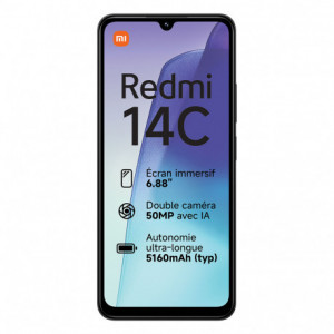 Xiaomi Redmi 14C NFC (6.88'' 128 Go, 4 Go RAM) Noir XR14CN-4/128_BLK-20