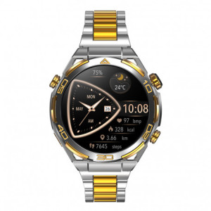 Blackview W90 Pro (Montre connectée 1.43'' Appels Bluetooth) Argent BW90P_SIL-20