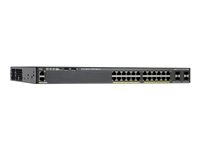 Cisco Catalyst 2960X-24PS-L Switch Managed 24 x 10/100/1000 (PoE+) + 4 x Gigabit SFP desktop, rack-mountable PoE+ (370 W) XIWSCXPSL10-20