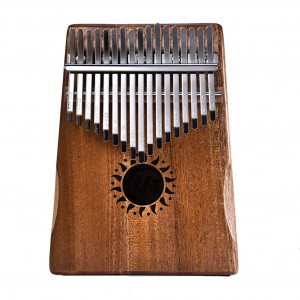17 Clé Kalimba Pouce Piano Enfants Adultes Acajou Massif Corps Musique Doigt Percussion Clavier C155261127-20