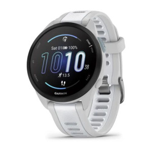 Garmin Forerunner 165 Music Smart Watch 43mm, GPS, White EU DA21200292-20
