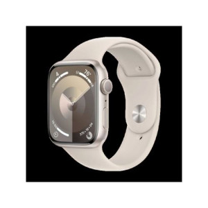 Apple Watch Series 9 GPS 45mm Starlight Alu Case, Starlight Sport Band M/L EU MR973 DP28100501-20