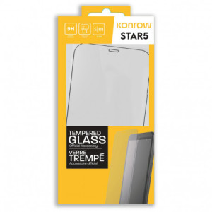 Verre Trempé Pour Konrow Star 5 / Soft 5 Max ( 9H, 0.33mm) KVERRE-SR5/S5M-20