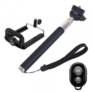 Moniteur extensible de Selfie de poche avec Bluetooth Remote Shutter + Clip Holder Set pour GoPro HERO4 / 3 + / 3/2/1 / SJ4000 / Téléphone mobile SM24490-20