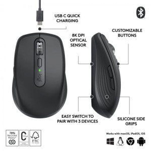 Logitech Mouse Wireless MX Anywhere 3S for Business Graphite EU (910-006929) DO5700125-20