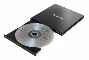 Verbatim Slimline Blu-ray Writer USB 3.1 GEN 1 USB-C 43889 446854-20