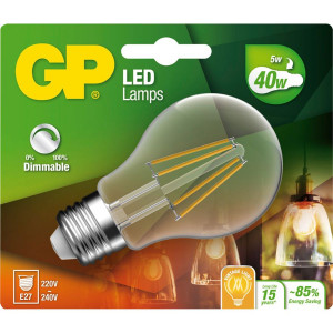 GP Lighting Filament Classic E27 5W (40W) dimmable 470lm GP078210 255376-20