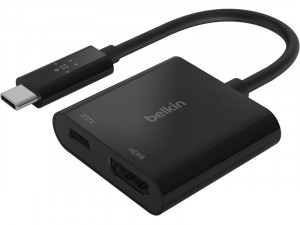 Belkin Adaptateur USB-C vers HDMI 4K 60 Hz + recharge ADPBLK0007-20