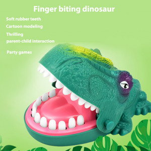 Main Doigt Mordant Dinosaure Jouet Parent-enfant Interactive Trick Game Funny Joke Prank Gift C7880PNI618528-20